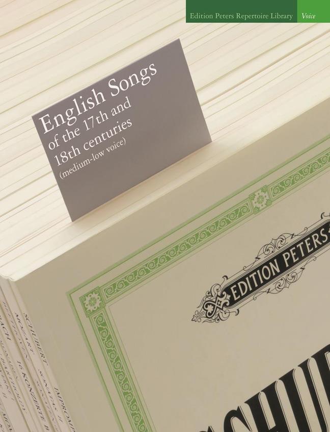 English Songs of the 17th and 18th centuries